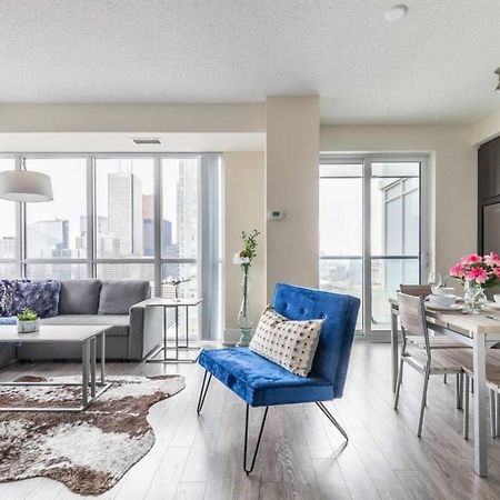 多伦多Stunning Views Of Downtown - Luxury High Rise With King Bed!别墅 外观 照片