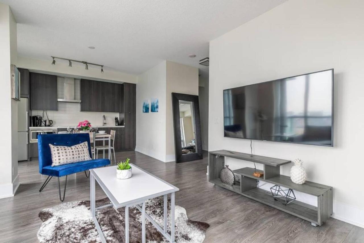 多伦多Stunning Views Of Downtown - Luxury High Rise With King Bed!别墅 外观 照片